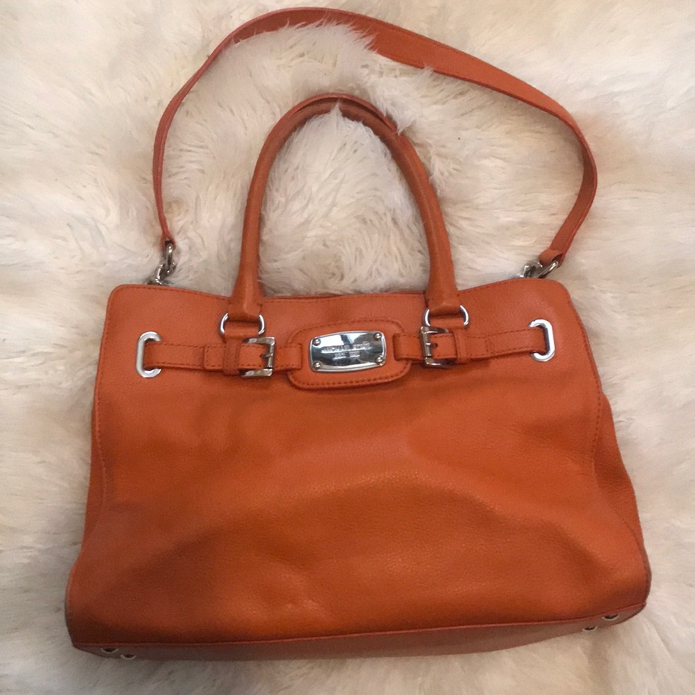 Michael Kors orange bag